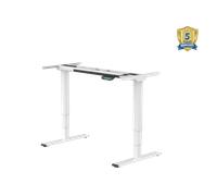 Classic Height Adjustable Desk Series Frame White Metal