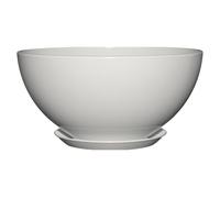 Classic Home & Garden Planter, Resin, Stark White, Rosie 10"