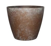 Classic Home and Garden Planter, Resin, Weathered Copper, Vogue 8"