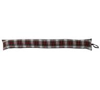 Classic Home Store Dress Stewart Tartan Draught Excluder Check French Patio Door Long Draft Stopper (5ft)