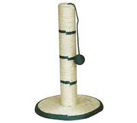Classic Home Store Gor Pets Cat Scratching Post Kitten Sisal Rope Scratcher Play Toy - Green (46cm Tall)