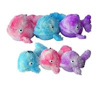 Classic Home Store Gor Pets Mommy Whale Faux Fur Squeaky Grunter Crinkly Puppy Dog Interactive Play Toy 41cm (Purple)