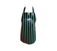Classic Home Store Kids PVC Coated Butchers Apron Children Hook & Loop Safety Strap 52cm x 38cm Green