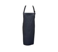 Classic Home Store Plain Full Bib Apron Polycotton Waiter Bistro BBQ Baking Pinny 34" x 27" Grey