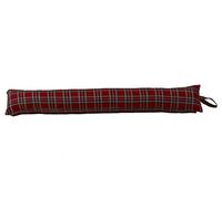 Classic Home Store Royal Stewart Tartan Draught Excluder Check French Patio Door Long Draft Stopper (4ft)