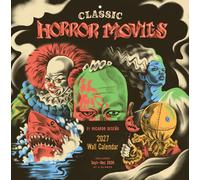 Classic Horror Movies 2027 Wall Calendar