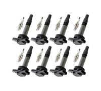 Classic Ignition Coils For JAGUAR For S-TYPE For V8-4.2L 2003-2008 8Pcs Ignition Coils + 8Pcs Iridium Spark Plugs Spark Plug Pack