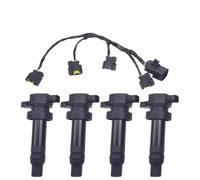 Classic Ignition Coils For Kia For Soul 1.6L 2010-2013 4Pcs 273012B010 Ignition Coil With Connector Wire Plug Spark Plug Pack(4pcs with wire)