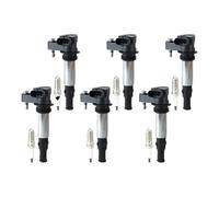 Classic Ignition Coils For Saturn For Outlook 3.6L V6 2009 6pcs Ignition Coils + 6pcs Iridium Spark Plugs Car Engine Replacement Parts Spark Plug Pack
