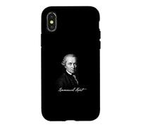 Classic Immanuel Kant Enlightenment Philosophy Portrait Case for iPhone X/XS