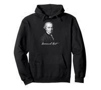 Classic Immanuel Kant Enlightenment Philosophy Portrait Pullover Hoodie