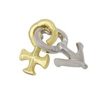 Classic Intelligent Lock Toy Rings Metal IQ Brain Teaser Puzzle Toys Adults Anti Stress Lock