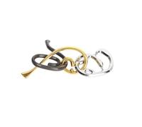 Classic Intelligent Lock Toy Rings Metal IQ Brain Teaser Puzzle Toys Adults Anti Stress Lock
