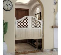Classic Interior Wooden Swing Doors, Two-Way Opening, 23.6-63in Width, Easy Assembly, Ideal for Bars & Porches, 160x90cm, Durable Wood Design, Elegant Home Decor