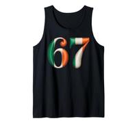 Classic Irish Flag 67 Number Viral St Patrick's Day 67 Tank Top