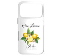 Classic Italian European Summer Vacation Bitter Sweet Lemon Case for iPhone 17 Pro