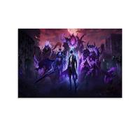 Classic Japanese Anime Solo Leveling Poster Posters for Room Aesthetic Canvas Wall Art Bedroom Decor12x18inch(30x45cm)
