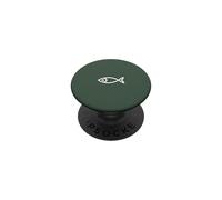 Classic Jesus Fish Ichthys Faith Graphic PopSockets Adhesive PopGrip