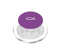 Classic Jesus Fish Ichthys Faith Graphic PopSockets PopGrip for MagSafe