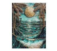Classic Jigsaw Puzzle for Adults, Secret Paradise Beach, 500 PCS