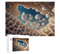 Classic Jigsaw Puzzle for Adults, Surreal Skies Open Clouds, 300 PCS