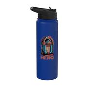 Classic Jukebox Hero Lover Stainless Steel Insulated Water Bottle