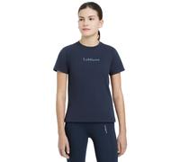 LeMieux Young Rider Classique Childrens T-Shirt - Navy Blue 11-12 Years