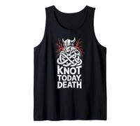 Classic Knot Today Death Funny Viking Skull Norse Knotwork Tank Top