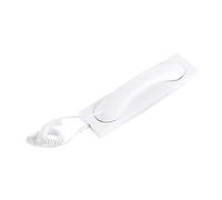 Classic Landline Handset - 21 x 3 x 5 cm Large Retro Receiver, ABS Socket, Clear Sound Technology with Comfortable Grip | Wired Phone for Home, Seniors, Workspaces, Computers