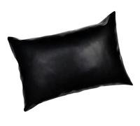 Classic Latex pillowcases closed with zip,20X28 Inch Latex Pillow Case Cover,Natural Rubber Pillowslip Handmade Pillow Protector Blcak