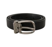 Classic Leather Belt Stylish Design - male - Dolce & Gabbana - Belts - Black - ONE SIZE - Accessories ONE SIZE