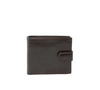 Classic Leather Billfold Wallet with 3 Card Slots & ID Tab Ashwood Leather Brown One Size
