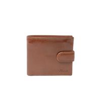 Classic Leather Billfold Wallet with 3 Card Slots & ID Tab Ashwood Leather Tan One Size