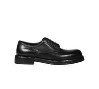 Classic Leather Derbies with Rubber Sole - male - Dolce & Gabbana - Dress Shoes - Black - 10 UK - Shoes 10 UK