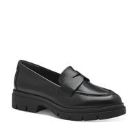 Classic Leather Loafer, female, Tamaris, Loafers, Black, 4 UK, Shoes 4 UK