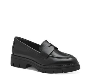 Classic Leather Loafer - female - Tamaris - Loafers - Black - 8 UK - Shoes 8 UK