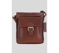 Ashwood Leather Men's Classic Leather Side Bag in Tan Ashwood Leather Tan