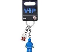 Classic LEGO Minifigure Keyring 854090 VIP Blue Minifig Keychain Accessory