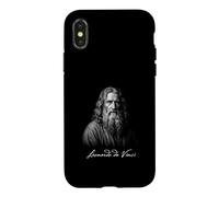 Classic Leonardo Da Vinci Renaissance Portrait Case for iPhone X/XS