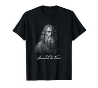 Classic Leonardo Da Vinci Renaissance Portrait Value Graphic T-Shirt
