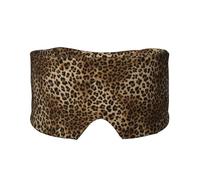 Classic Leopard Print, Full Eye Covers Light Blocking Eye Mask Sleep Eye and Ear Muffs