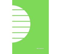 Classic Lined Notebook Green and White Cover: 120-Page College Ruled Writing Journal for Work, School & Everyday Notes: Minimalist Matte Cover • 6x9 ... Planning, Ideas, and Daily Writing