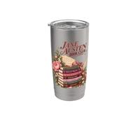 Classic Literature Collection Vintage Regency Reader Stainless Steel Insulated Tumbler