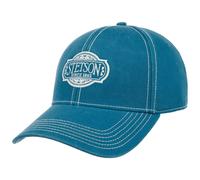 Stetson Classic Logo 6-Panel Baseball Strapback Cap 100% Cotton Unisex Summer Winter Blue