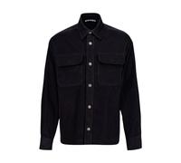 Classic Logo Cord Overshirt - male - Palm Angels - Light Jackets - Black - L - Jackets L