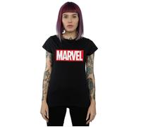 Classic Logo Cotton T-Shirt Marvel Comics Black XXL