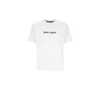 Classic Logo Slim T-Shirt - male - Palm Angels - T-Shirts - White - M - Tops M