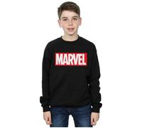 Classic Logo Sweatshirt Marvel Comics Black 3-4 Years
