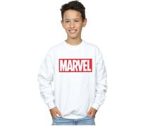 Classic Logo Sweatshirt Marvel Comics White 3-4 Years