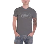Classic Logo T Shirt Capitol Records Grey S